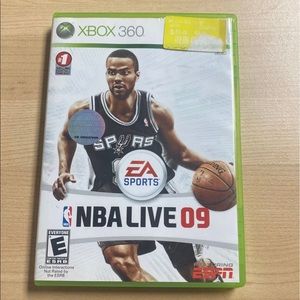 Xbox 360 nba live 09